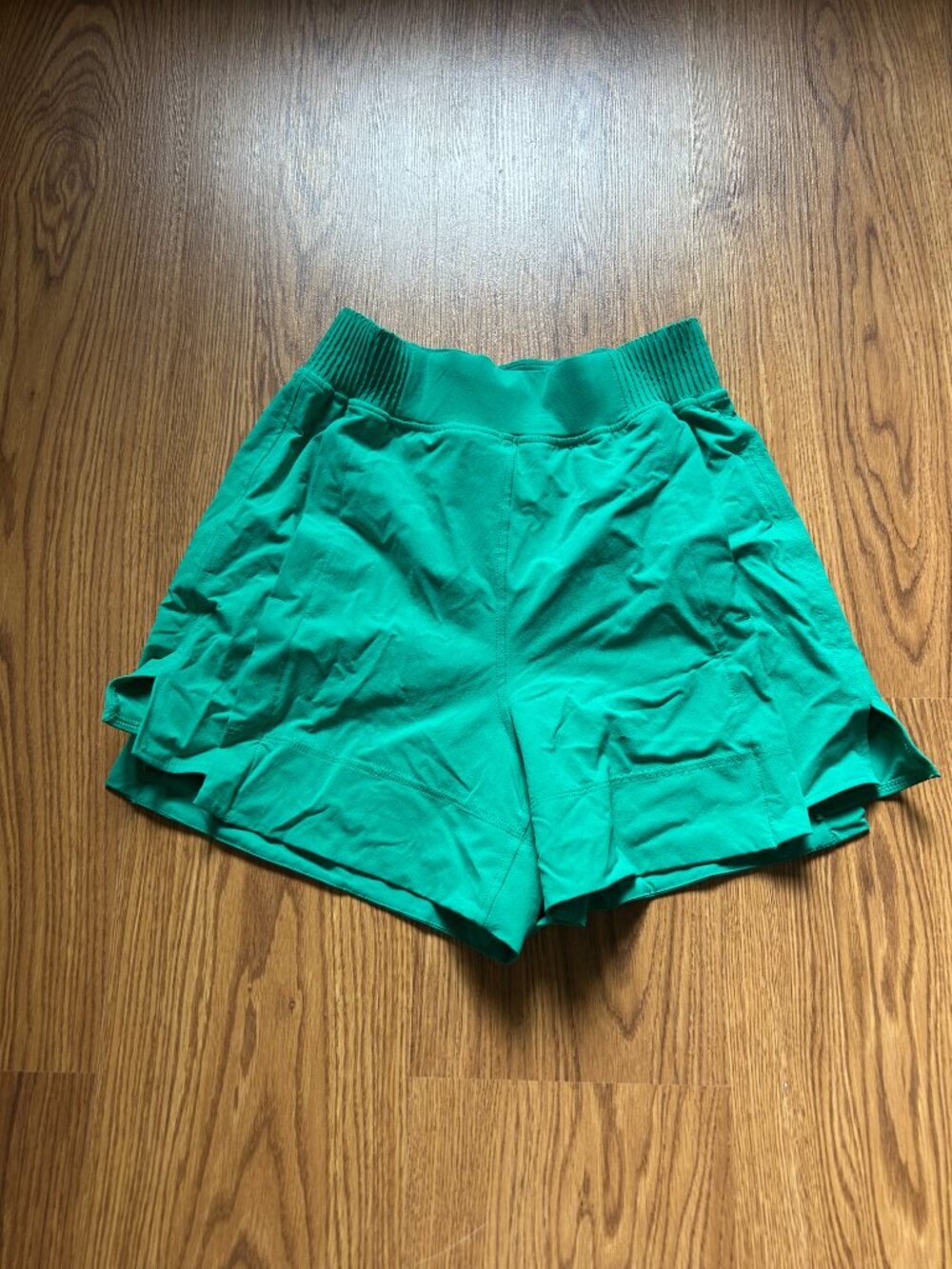 Lululemon Green Hiking Shorts